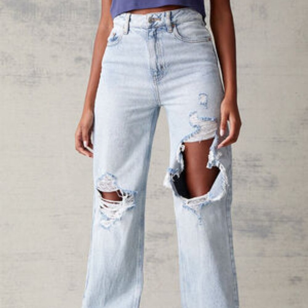 PacSun 90s Boyfriend Ripped Jeans